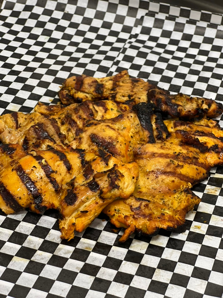 Grilled Pollo Asado Thighs